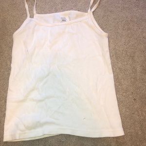 White tank top